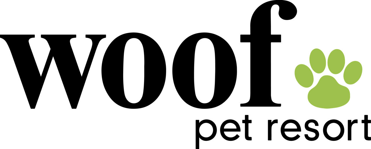 Woof Pet Resort Logo