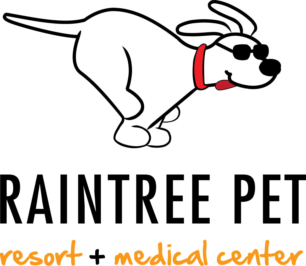 Raintree Pet Resort + Medical Center Logo