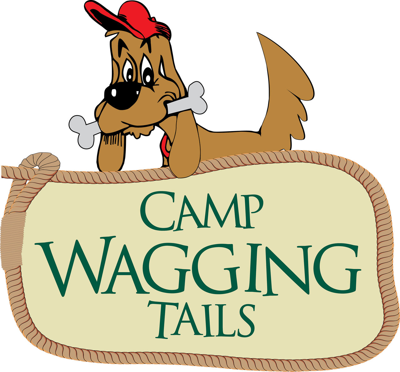 Camp Wagging Tails logo