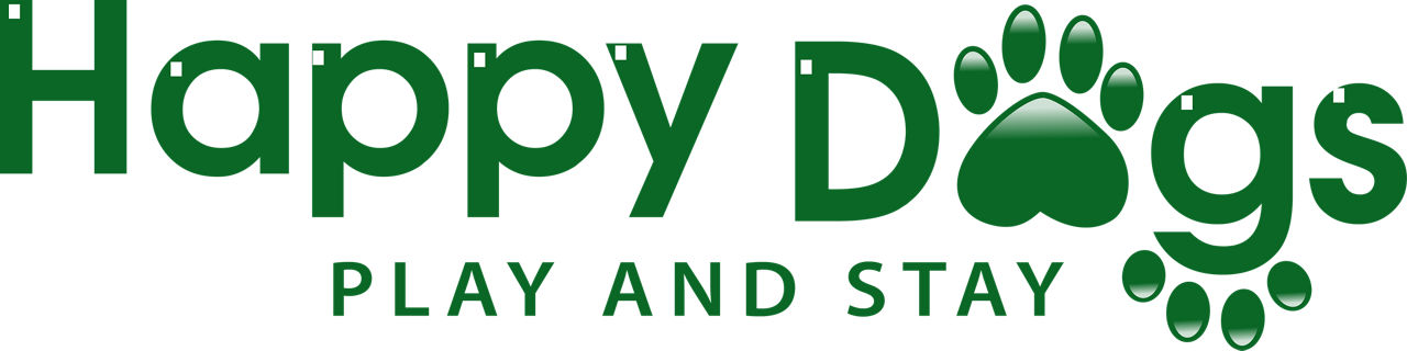 Happy Dogs Play and Stay Logo