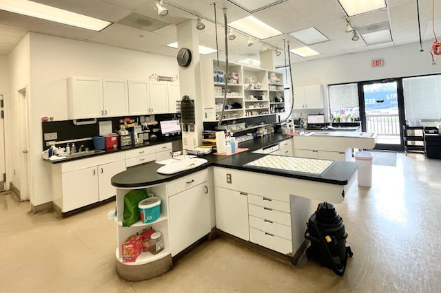 Nebel St. Animal Hospital lobby