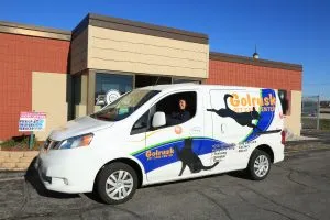 Golrusk Pet Care Center Van