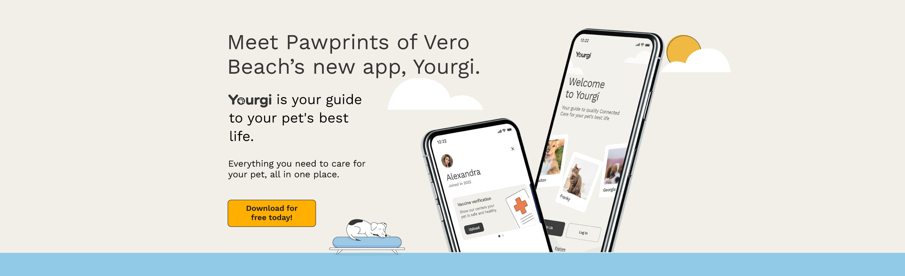 Meet Pawprints of Vero Beach's new app, Yourgi.