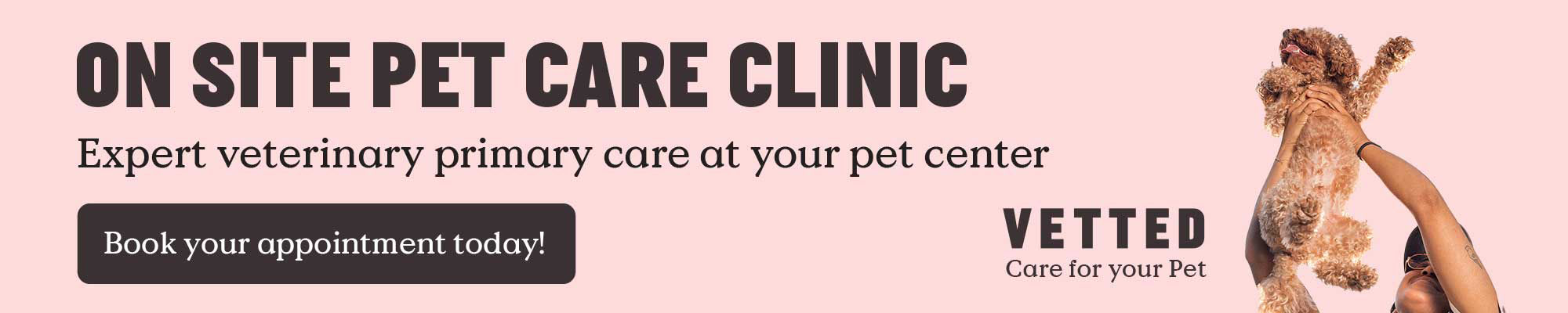 Onsite pet care clinic