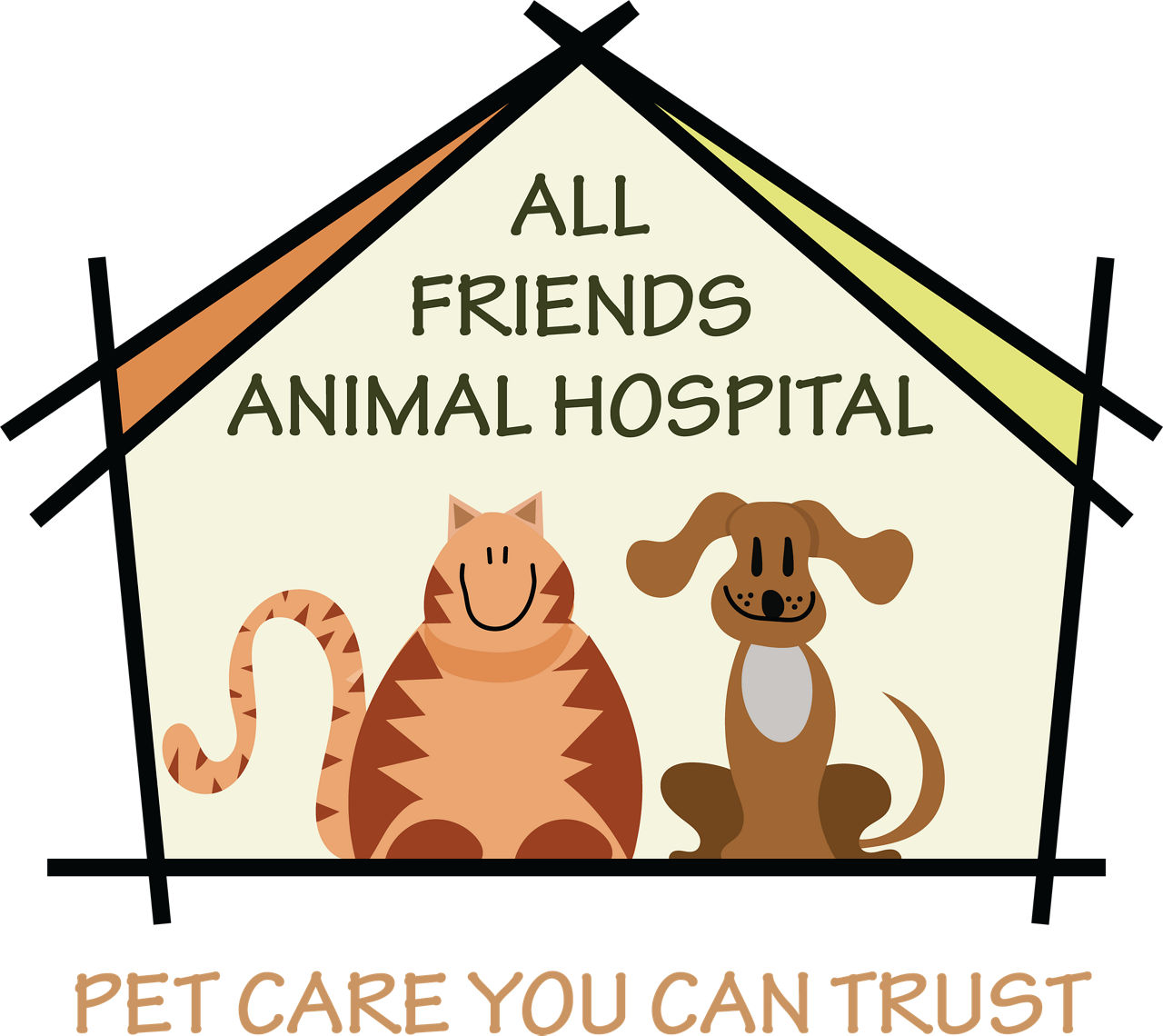 All Friends Animal Hospital Logo