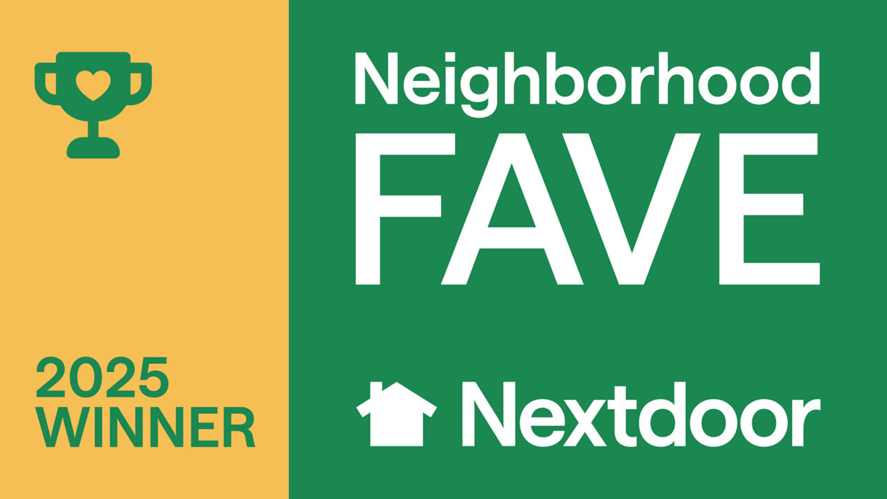 NextDoor Neighborhoord Fave Award