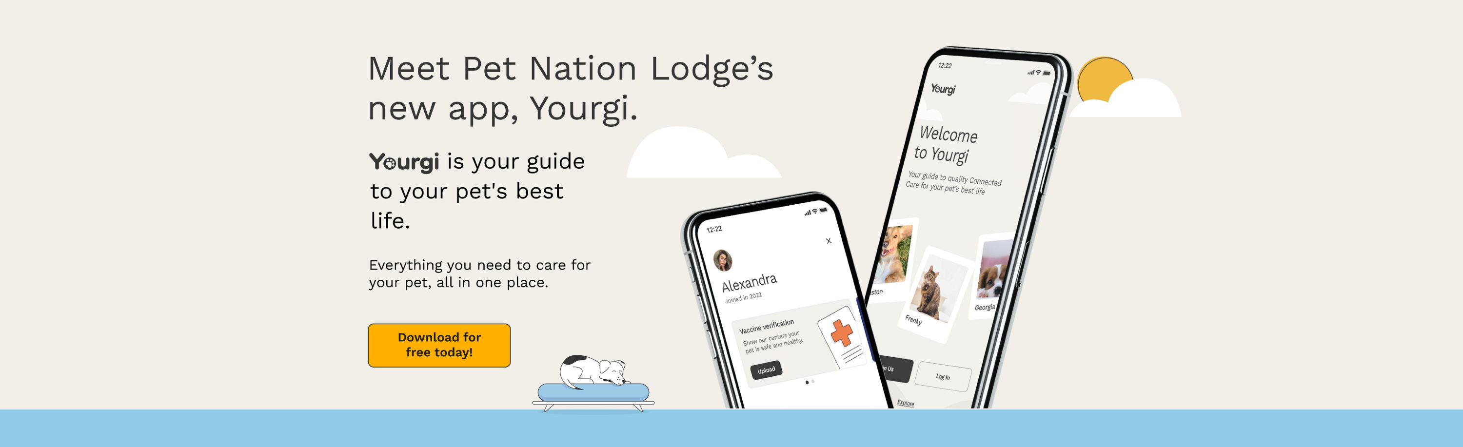 Our Yourgi App Pet Nation Lodge