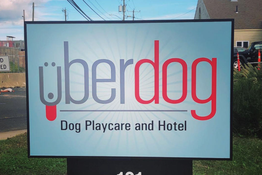 Uberdog sign